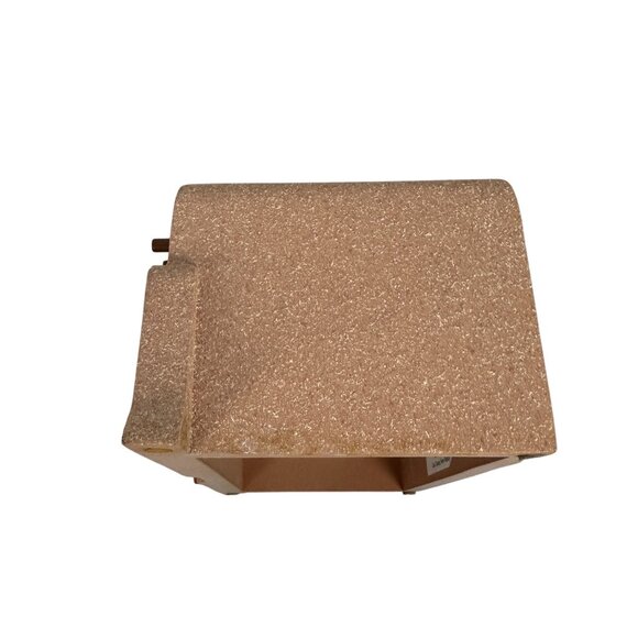 Handcrafted Southwest Style Wooden Tissue Box Cover Brown Las Cruces New Mexico - Picture 3 of 6